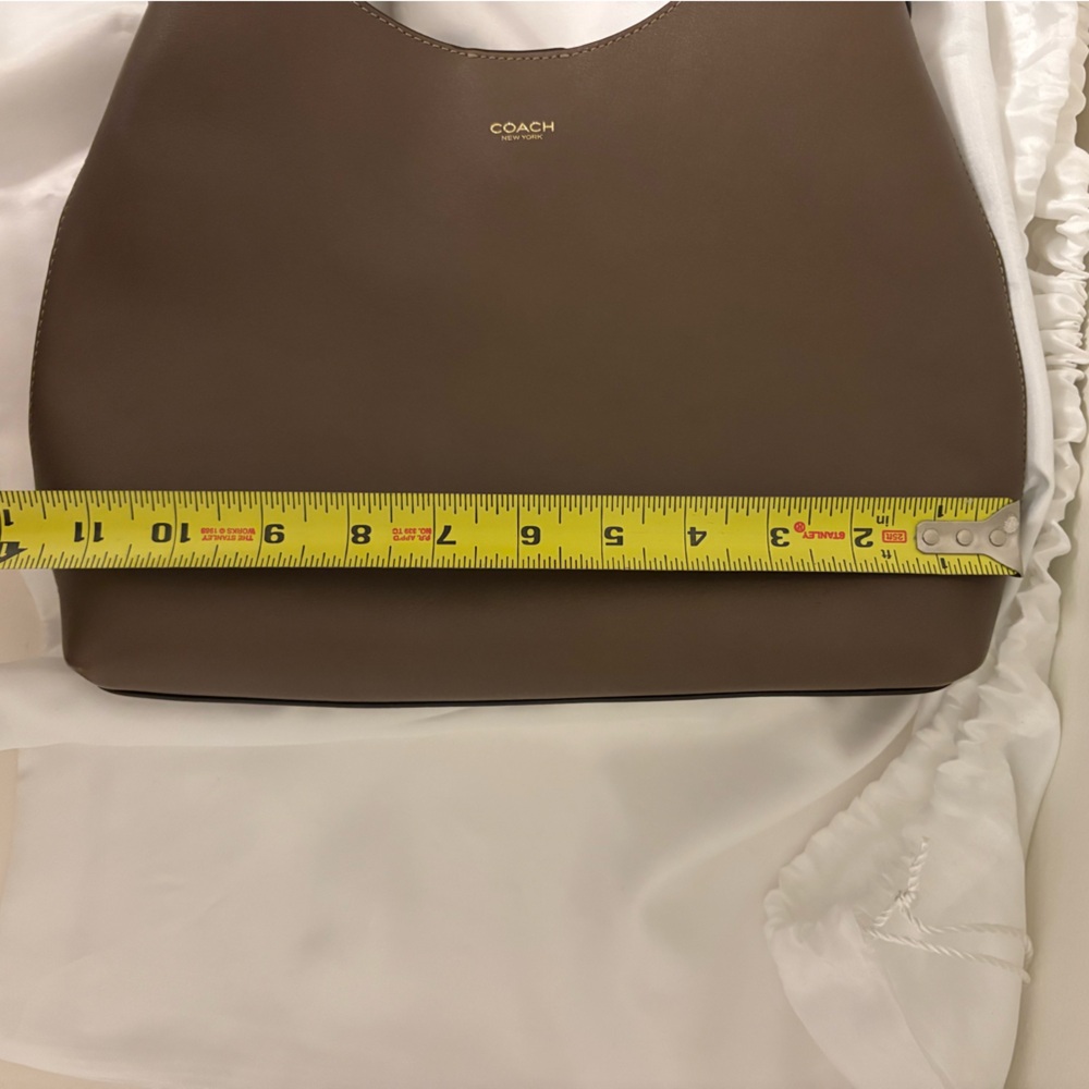 Coach Brooklyn Leather Shoulder Bag 28 - Picture 10 of 11